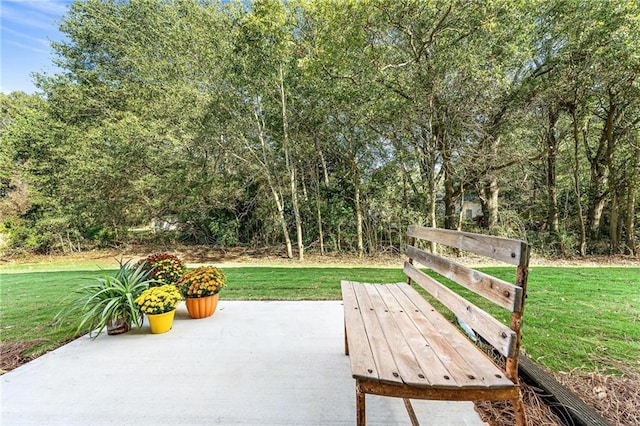 76 Ridge Way Unit 38, Hartwell, GA 30643 - wooden terrace featuring a patio and a lawn