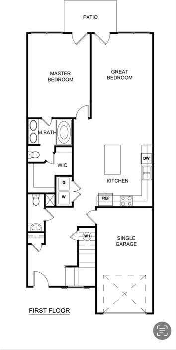76 Ridge Way Unit 38, Hartwell, GA 30643 - floor plan / room layout