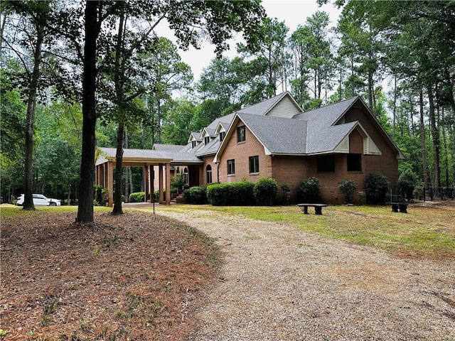 view of front of house