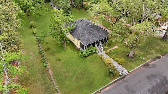 aerial view of property and surrounding area