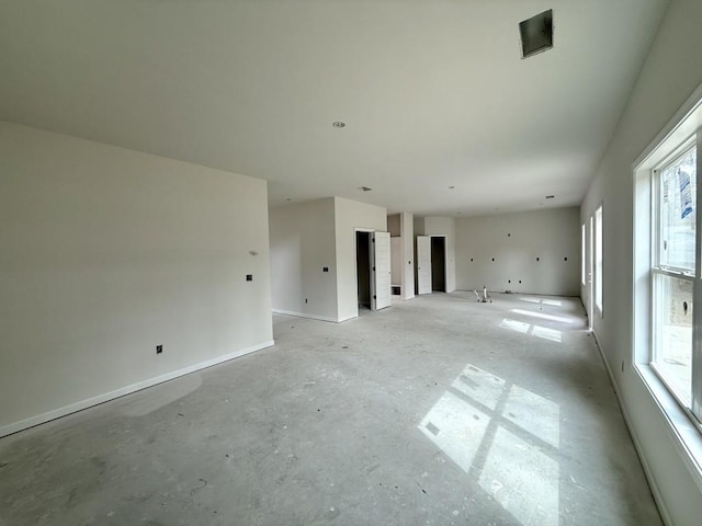 view of unfurnished room