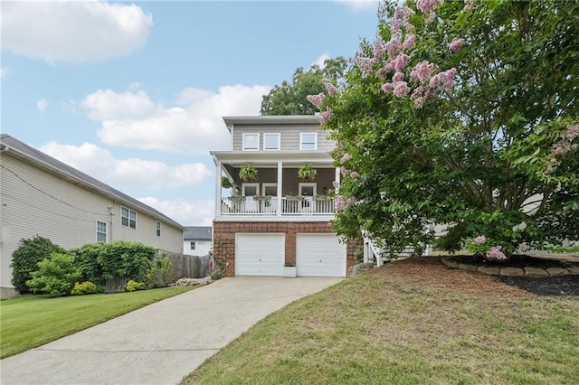 218 S Ave SE, Atlanta, GA 30315 - view of front of home featuring brick siding, concrete driveway, and a garage