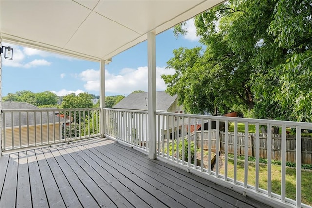 218 S Ave SE, Atlanta, GA 30315 - deck with a fenced backyard