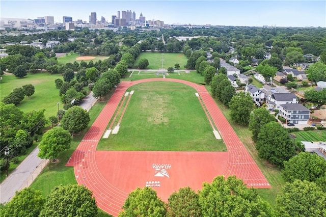 218 S Ave SE, Atlanta, GA 30315 - drone / aerial view of a tree filled landscape