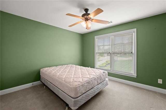 541 Brown Dr, Clermont, GA 30527 - carpeted bedroom with baseboards and ceiling fan