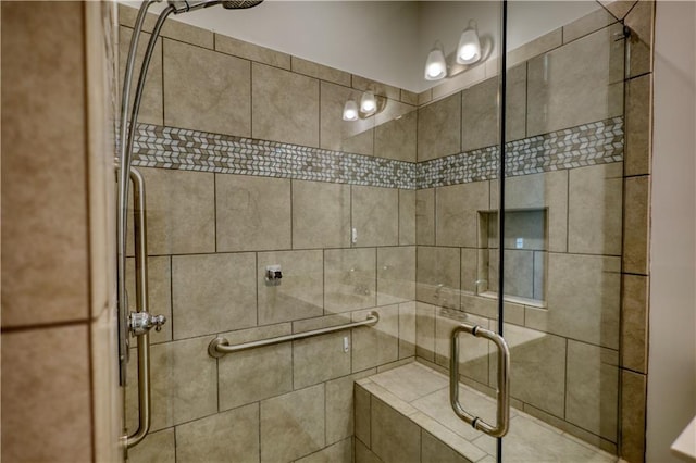 2929 Rambler Dr, Loganville, GA 30052 - full bathroom with a stall shower