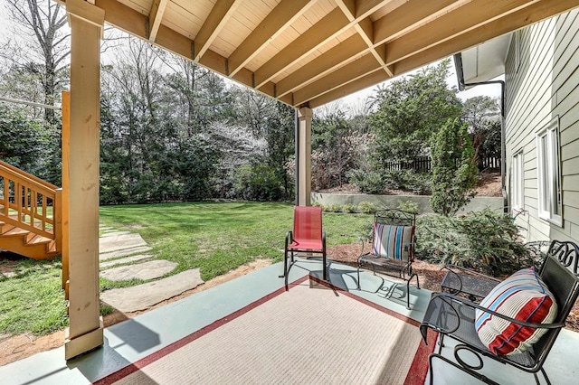 view of patio / terrace