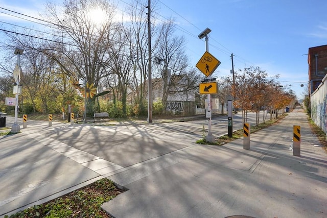 view of street