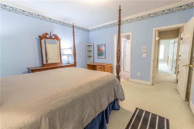 54 Old Fuller Mill Road Ne, Marietta, GA 30067 - carpeted bedroom with crown molding