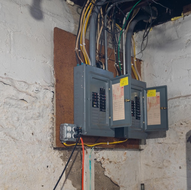 view of utility room