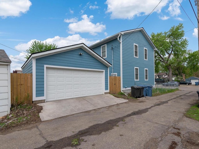 front facade featuring a garage
