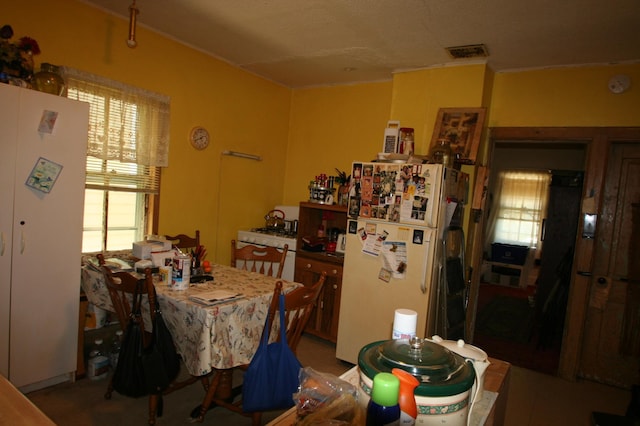 view of dining space