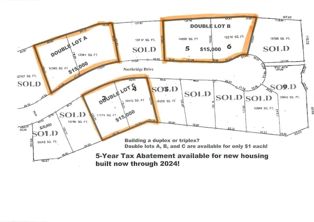 1307 Northridge Dr, Lakefield MN, 56150 land for sale