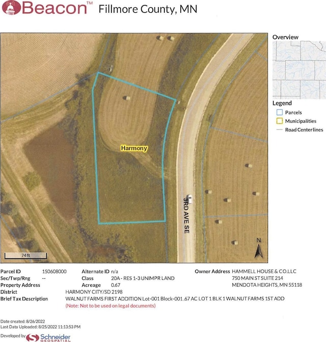 Listing photo 3 for LOT1, BLK1 3rd Ave SE, Harmony MN 55939