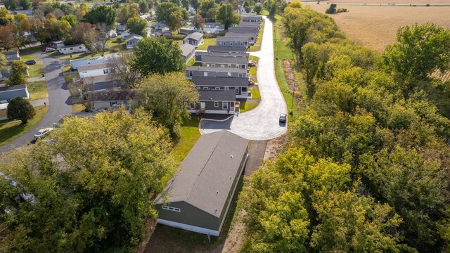 3611 85th St NW Unit 242, Oronoco Twp, MN 55960 - aerial view with a residential view