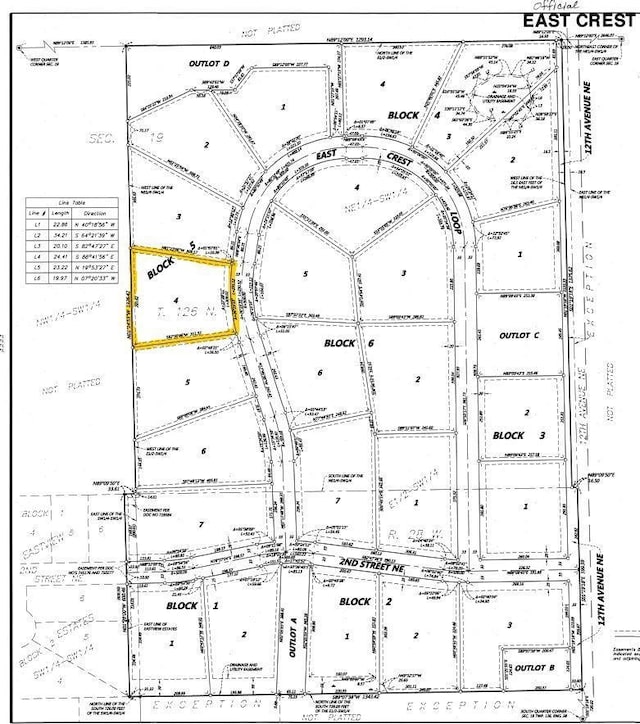 L4B5 E Crest Loop, Saint Stephen MN, 56375 land for sale