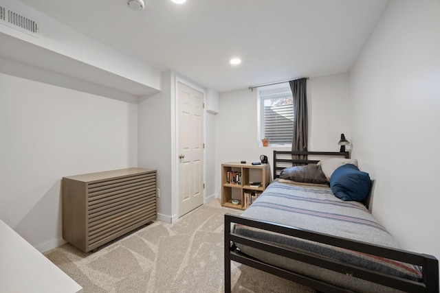 625 5th Ave S, Hopkins, MN 55343 - bedroom featuring carpet floors and recessed lighting