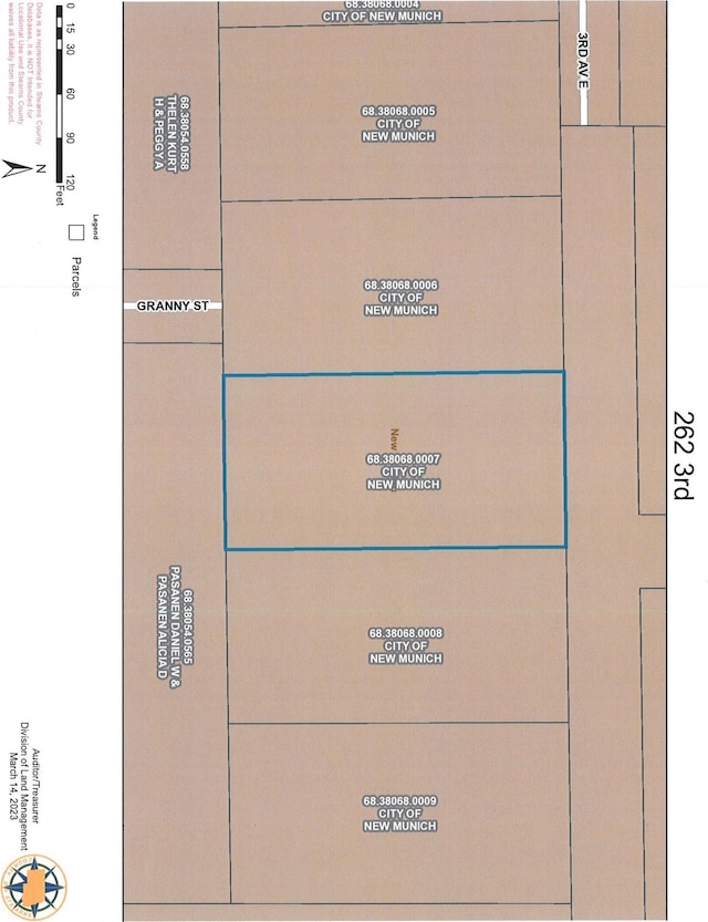 262 3rd Ave E, New Munich MN, 56356 land for sale