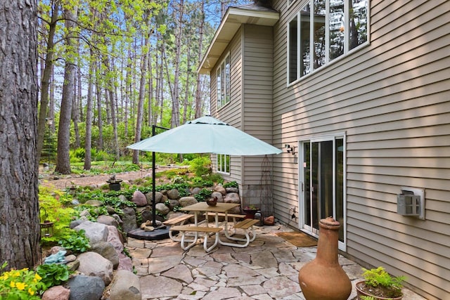 view of patio