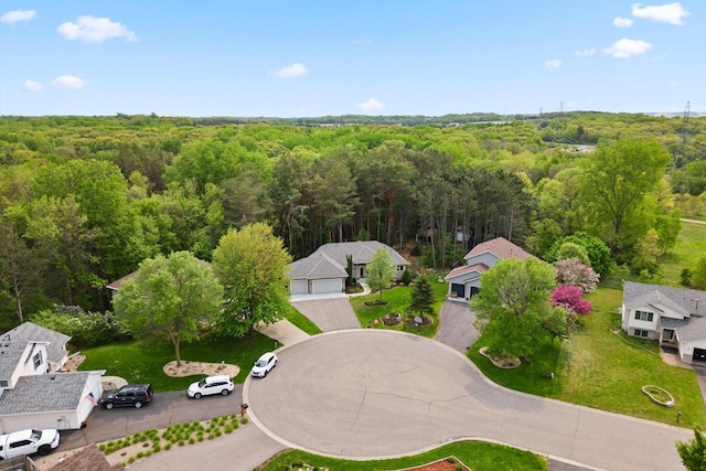 view of drone / aerial view