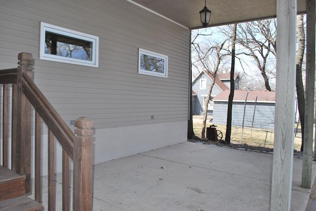 exterior space featuring a patio area