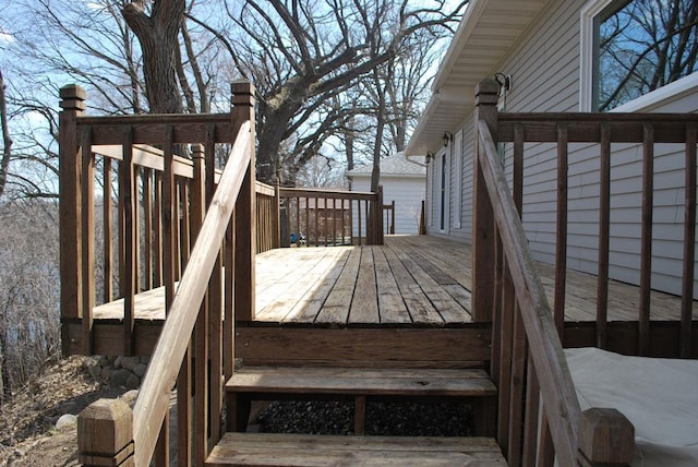 view of deck