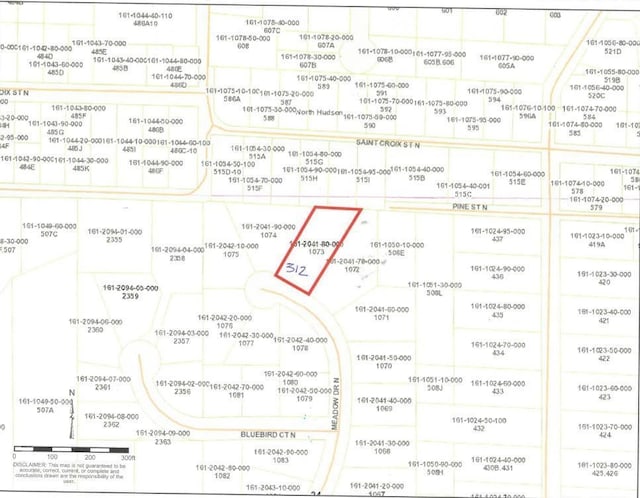 312 Meadow Dr N, North Hudson WI, 54016 land for sale