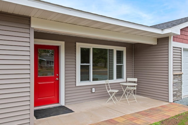 view of property entrance