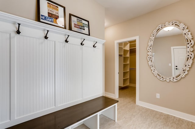 view of mudroom