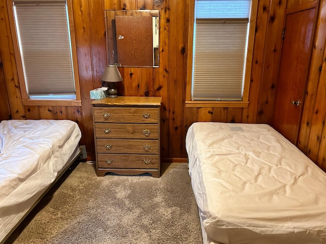 bedroom with carpet flooring