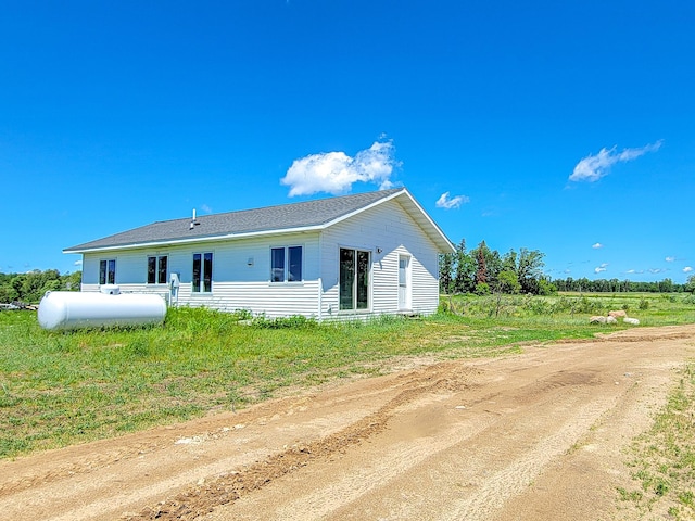 view of back of property