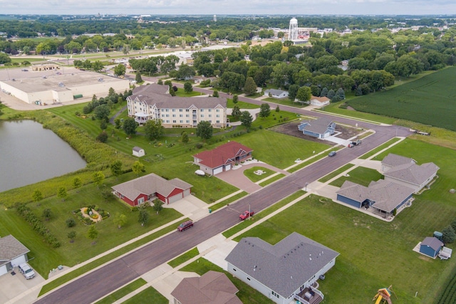 view of aerial view