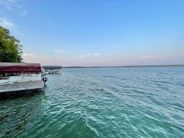 29724 387th St, Waubun, MN 56589 - water view with a dock and boat lift