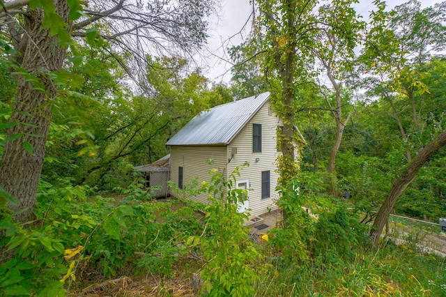 view of side of property