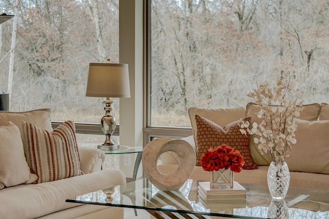 view of sitting room