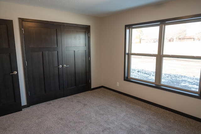 2214 Red Bird Ln, Fairmont, MN 56031 - unfurnished bedroom with carpet floors and a closet