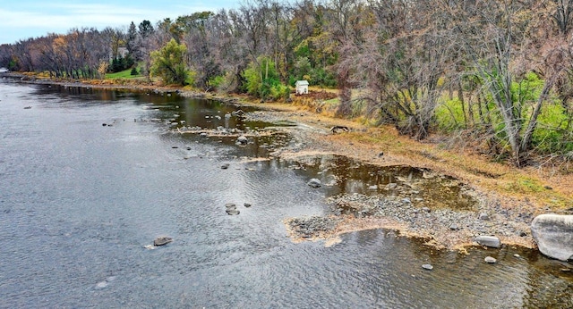 property view of water