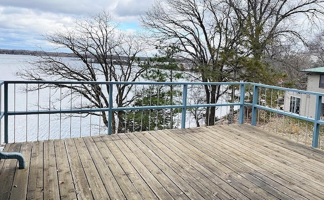 17850 Cedar Park Loop, Fergus Falls, MN 56537 - deck with a water view