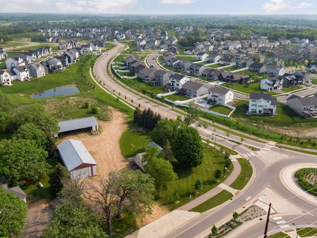 view of aerial view