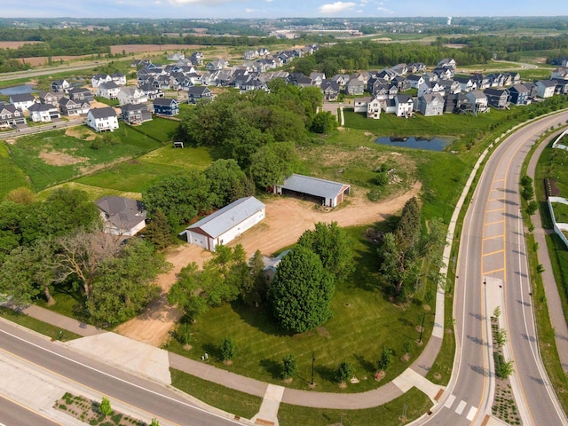 view of aerial view