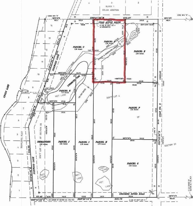 00000 Crab Apple Dr Unit D, Chengwatana Twp MN, 55063 land for sale