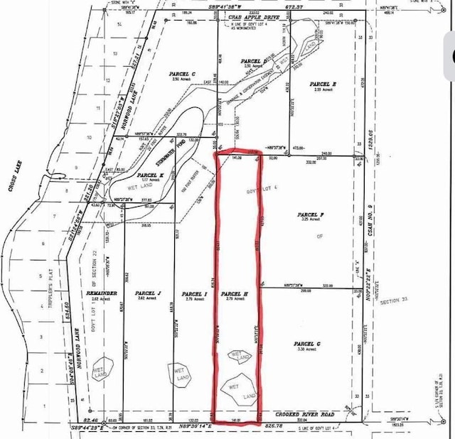 000000000 Crooked River Rd Unit H, Chengwatana Twp MN, 55063 land for sale