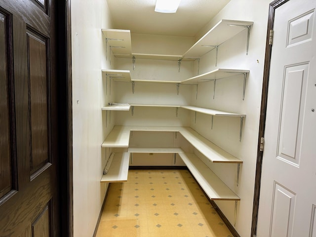 view of pantry