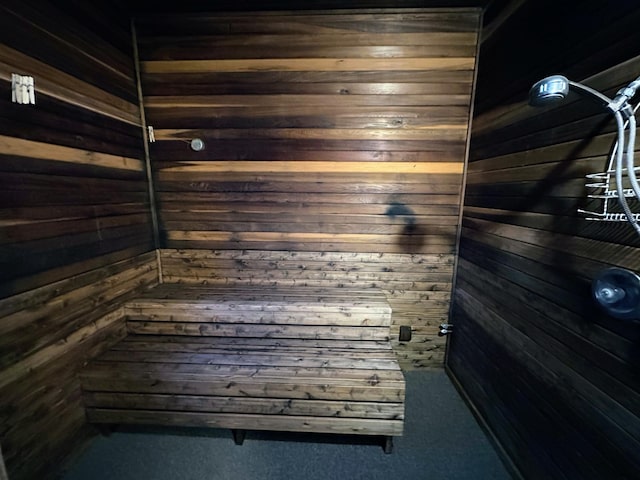 view of sauna / steam room