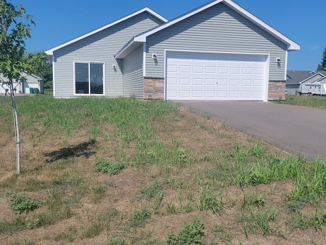 ranch-style house with a garage