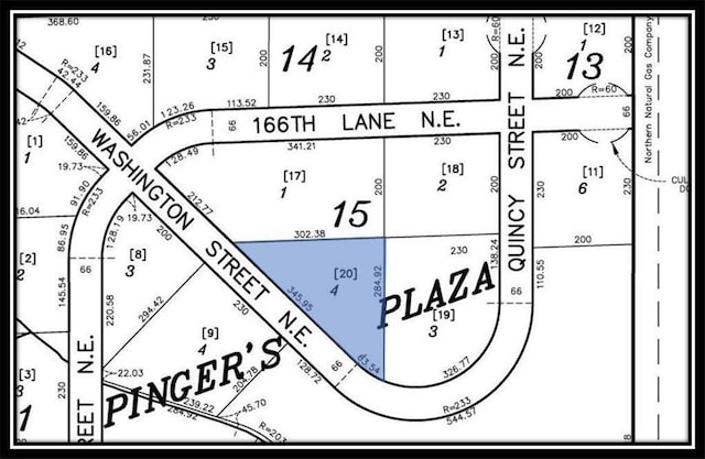 XXX Washington St NE, Ham Lake MN, 55304 land for sale