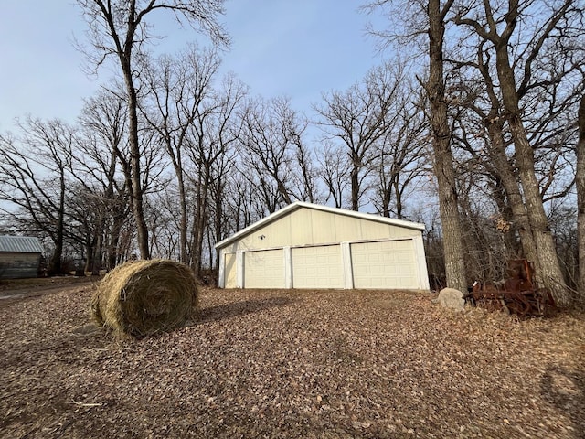 25427 260th St, Callaway, MN 56521 - view of detached garage