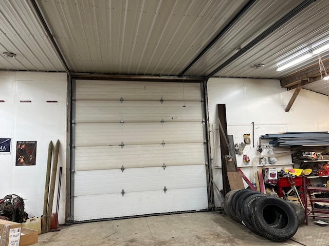 25427 260th St, Callaway, MN 56521 - view of garage
