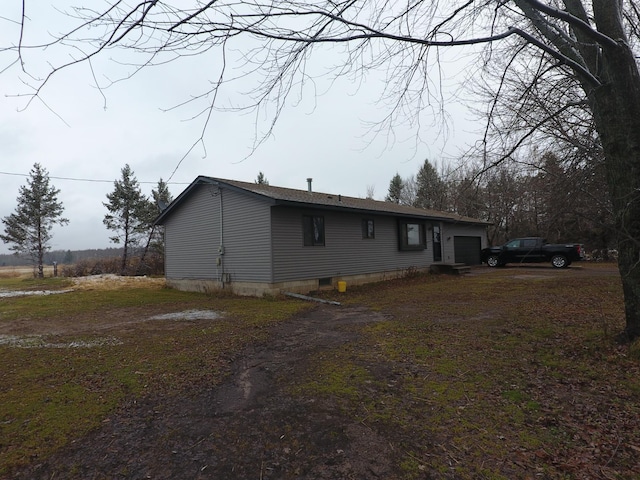 view of rear view of house