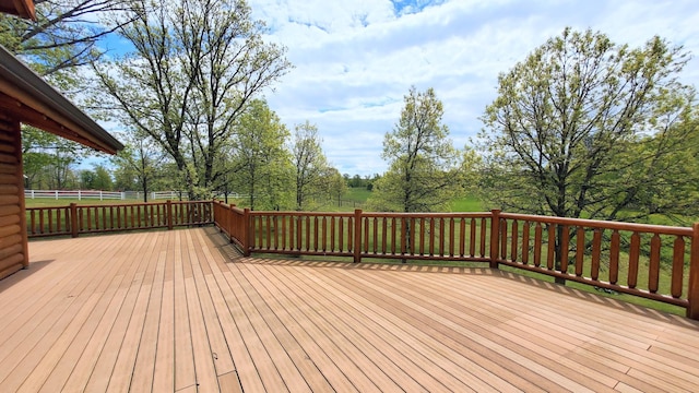 28419 220th St, Shevlin, MN 56676 - view of deck
